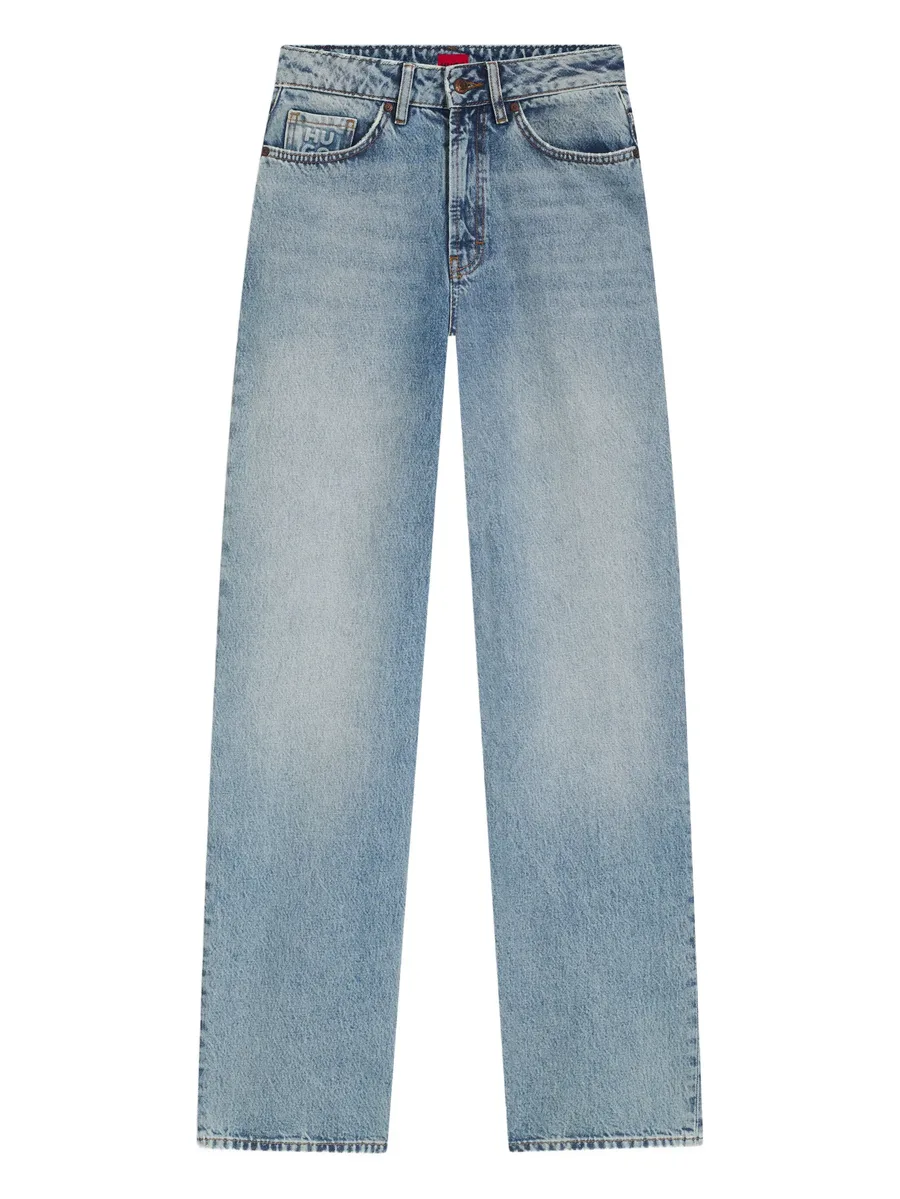 logo-pocket jeans 2