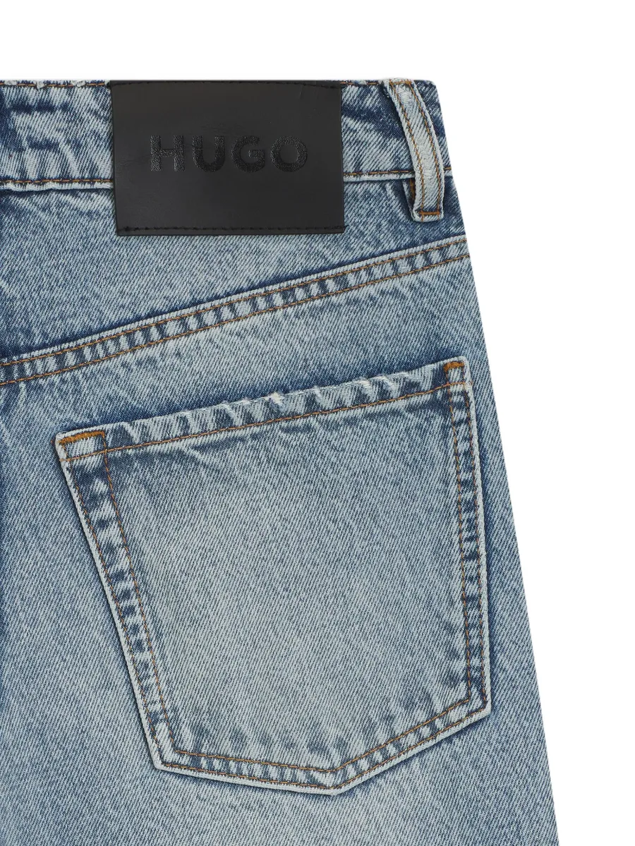 logo-pocket jeans 4