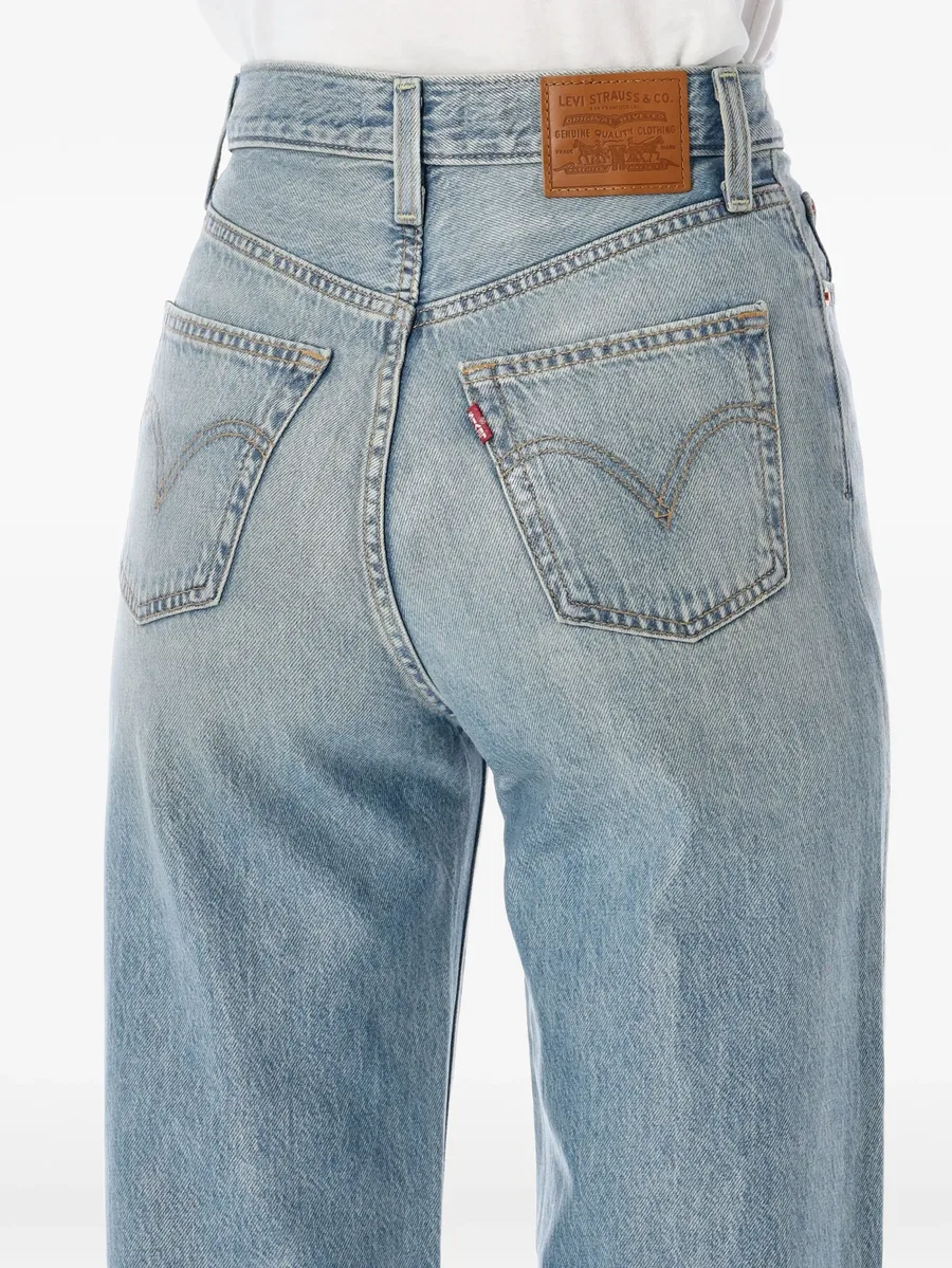 Ribcage wide-leg jeans 6