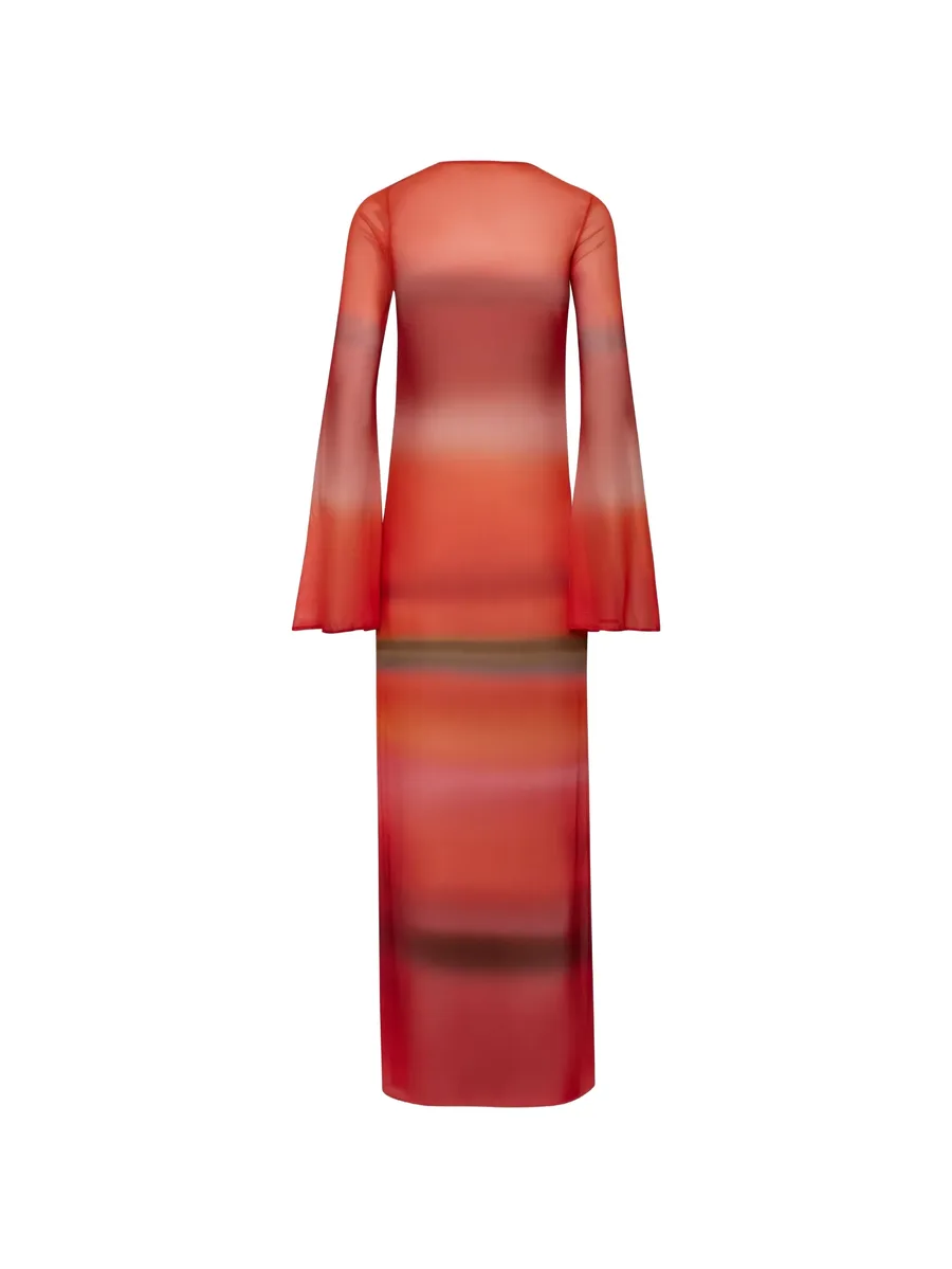 Nora bell-sleeve cover up 7