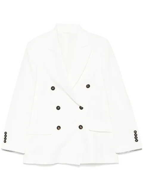 double-breasted blazer