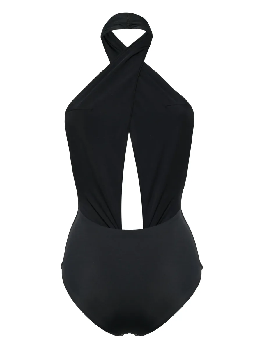 Pierced Orbit halter bodysuit 4
