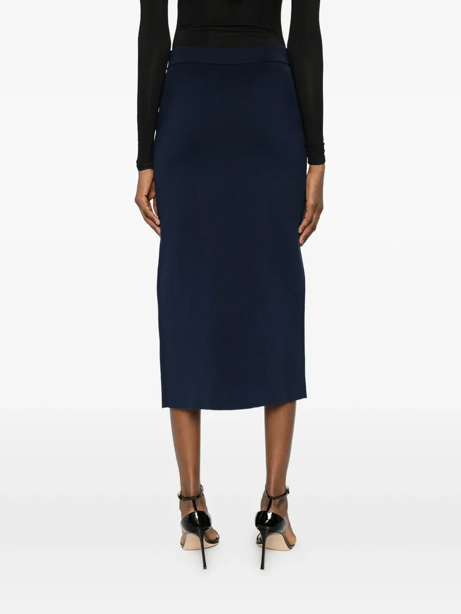 юбка миди в рубчик 8