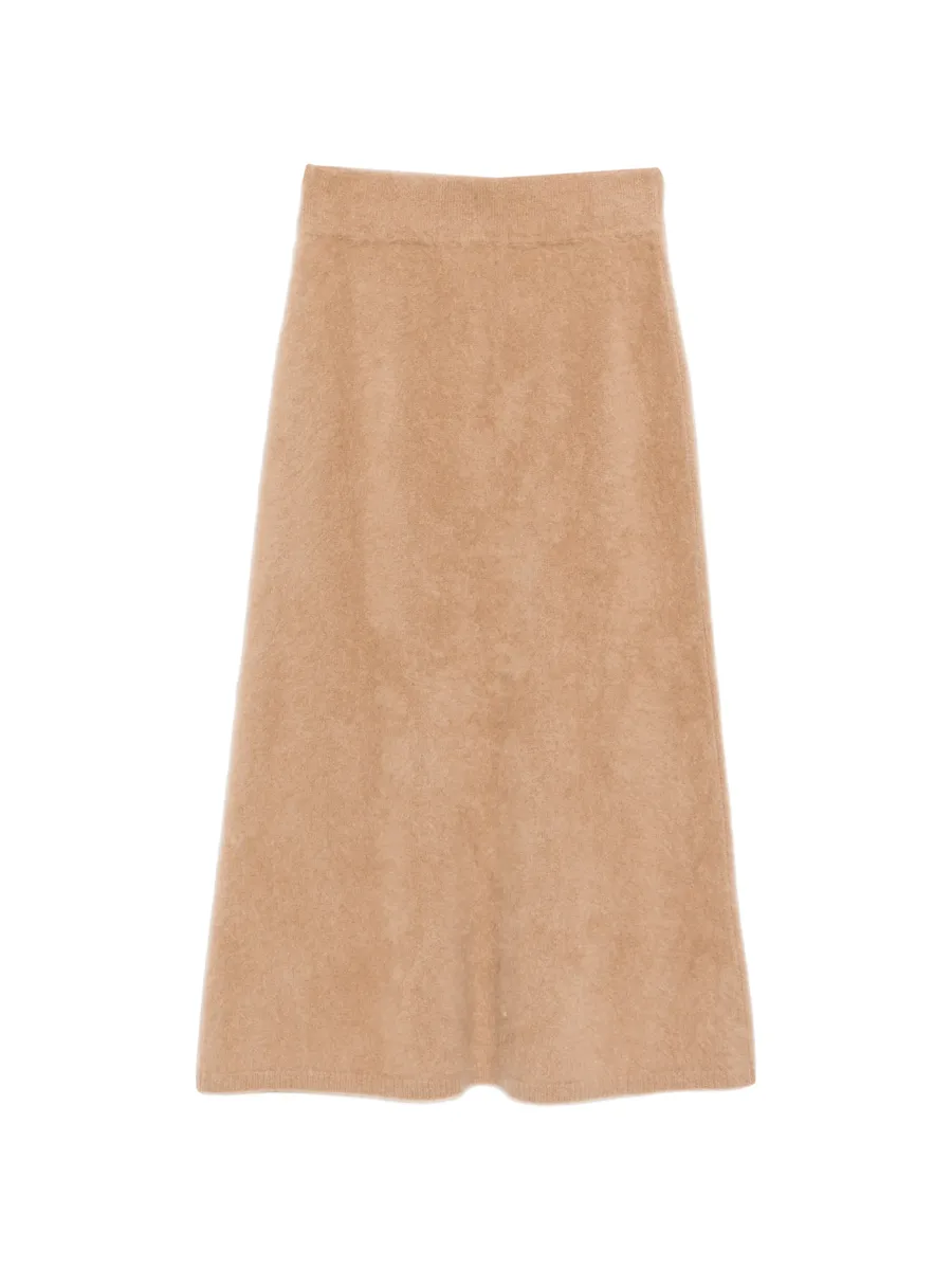 Asta elasticated-waistband midi skirt 4