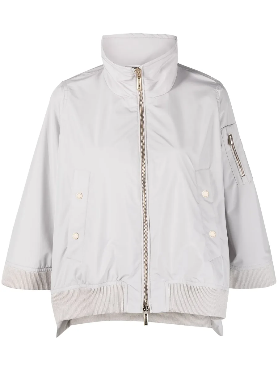 пончо с высоким воротником 2