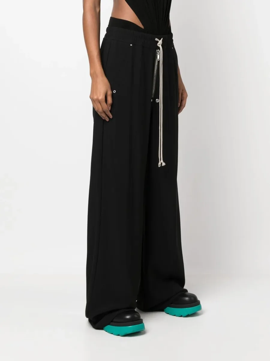 drawstring wide-leg trousers 6