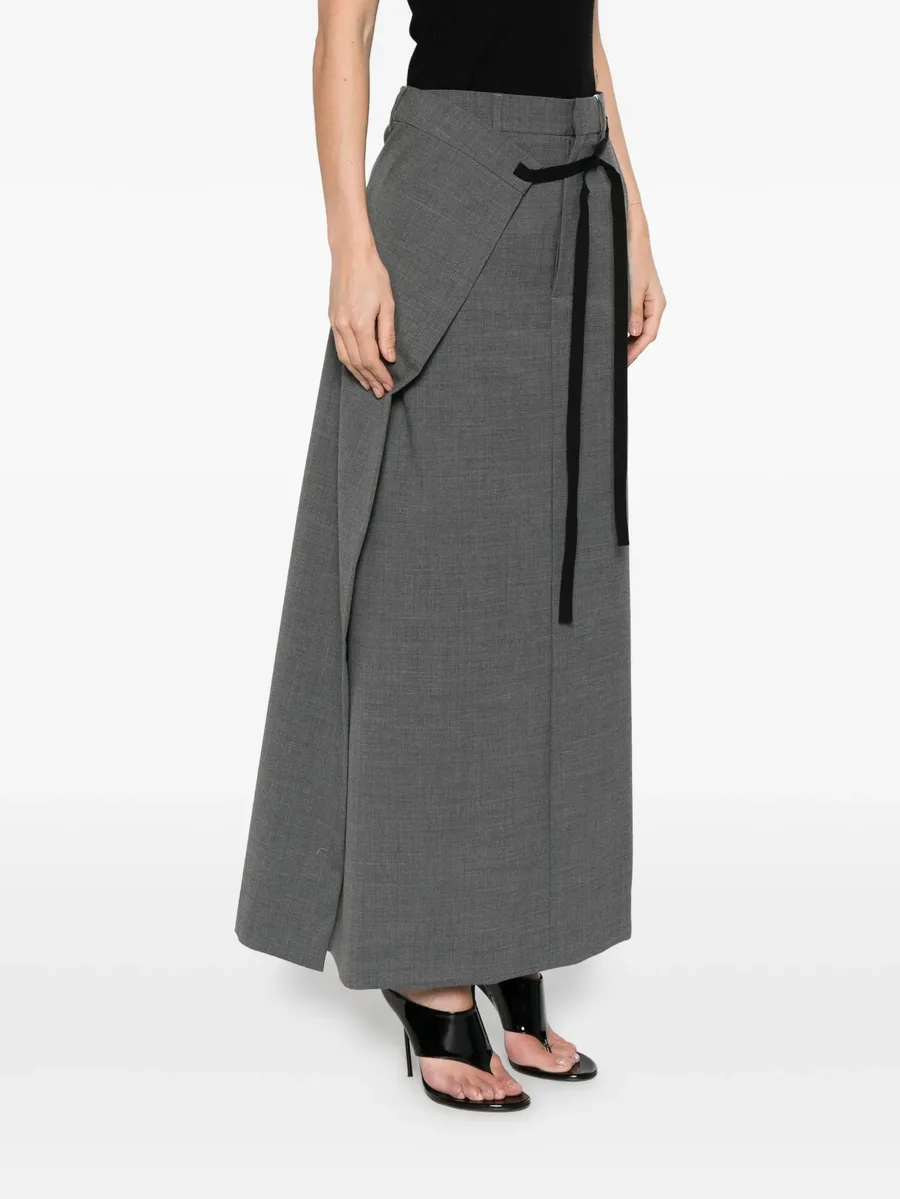 wrap-tie maxi skirt 6