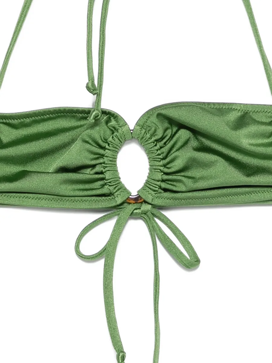 ruched ring-detail bikini 6