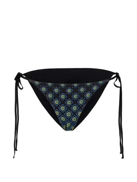 monogram tie-side bottoms