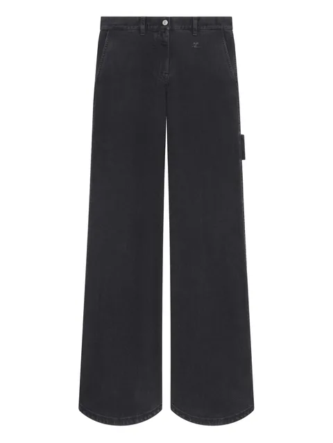 black baggy jeans