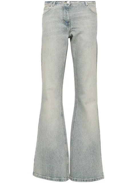 bootcut cotton jeans