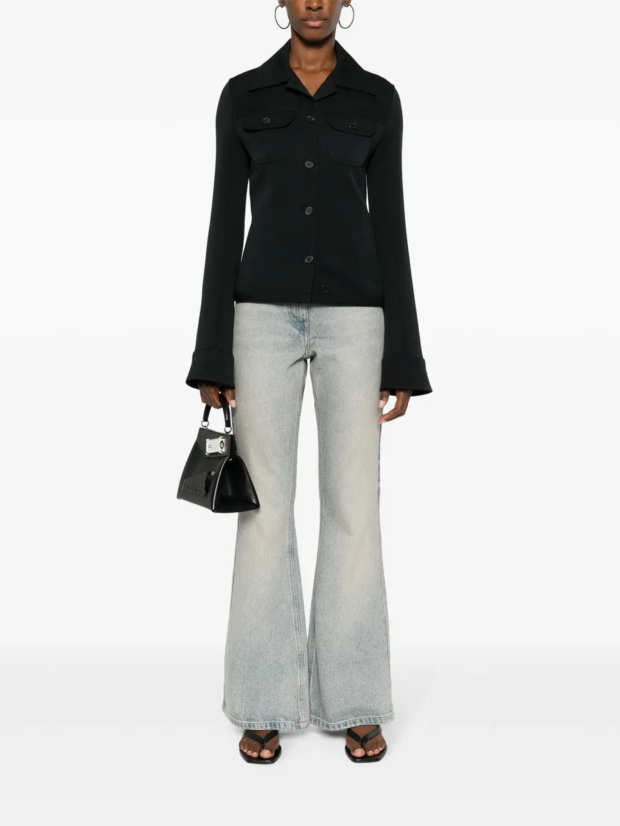 bootcut cotton jeans 4