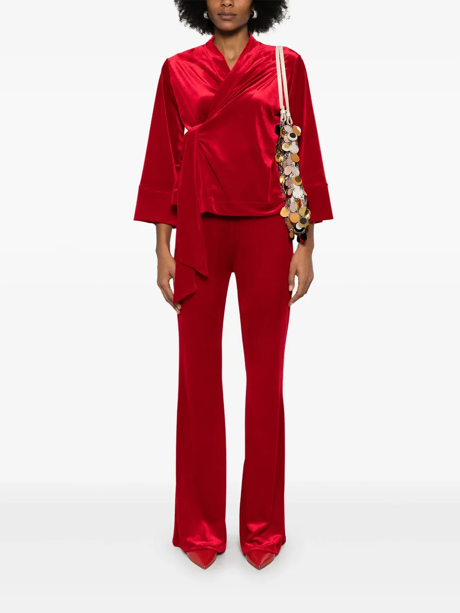 x Lia Aram velvet jacket 4