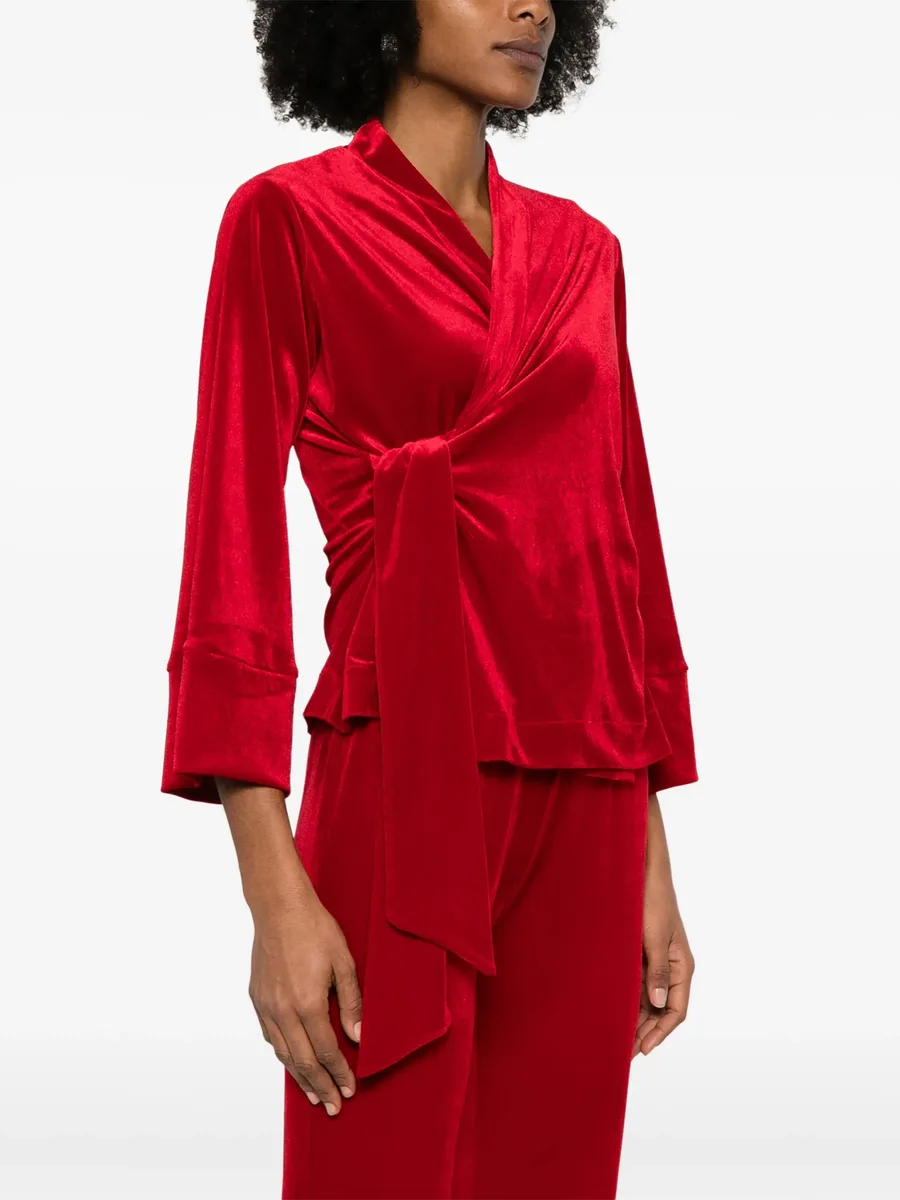x Lia Aram velvet jacket 6