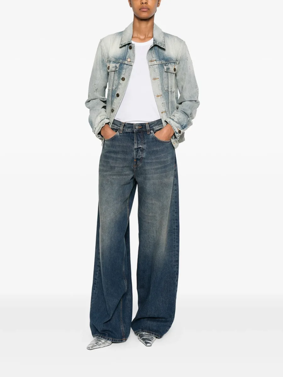 logo-patch jeans 4