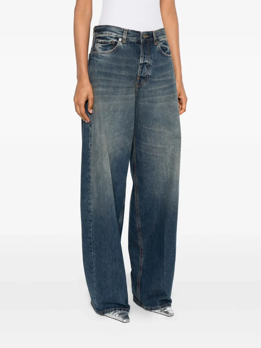 logo-patch jeans 6