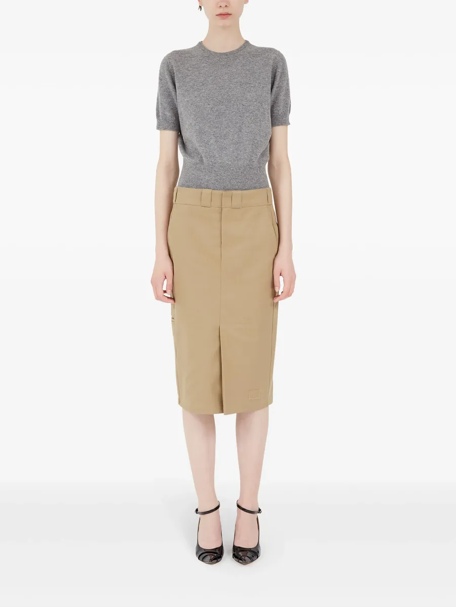 юбка миди с завышенной талией 3
