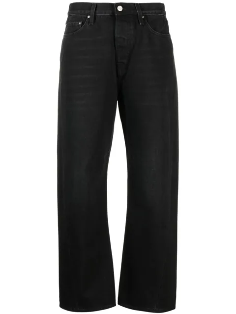 Twisted Seam straight-leg jeans