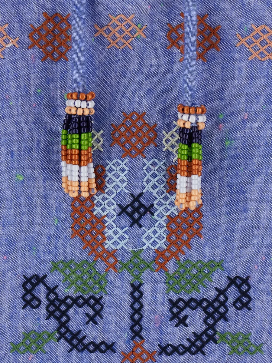 платье мини Garden Tapestry с вышивкой 6