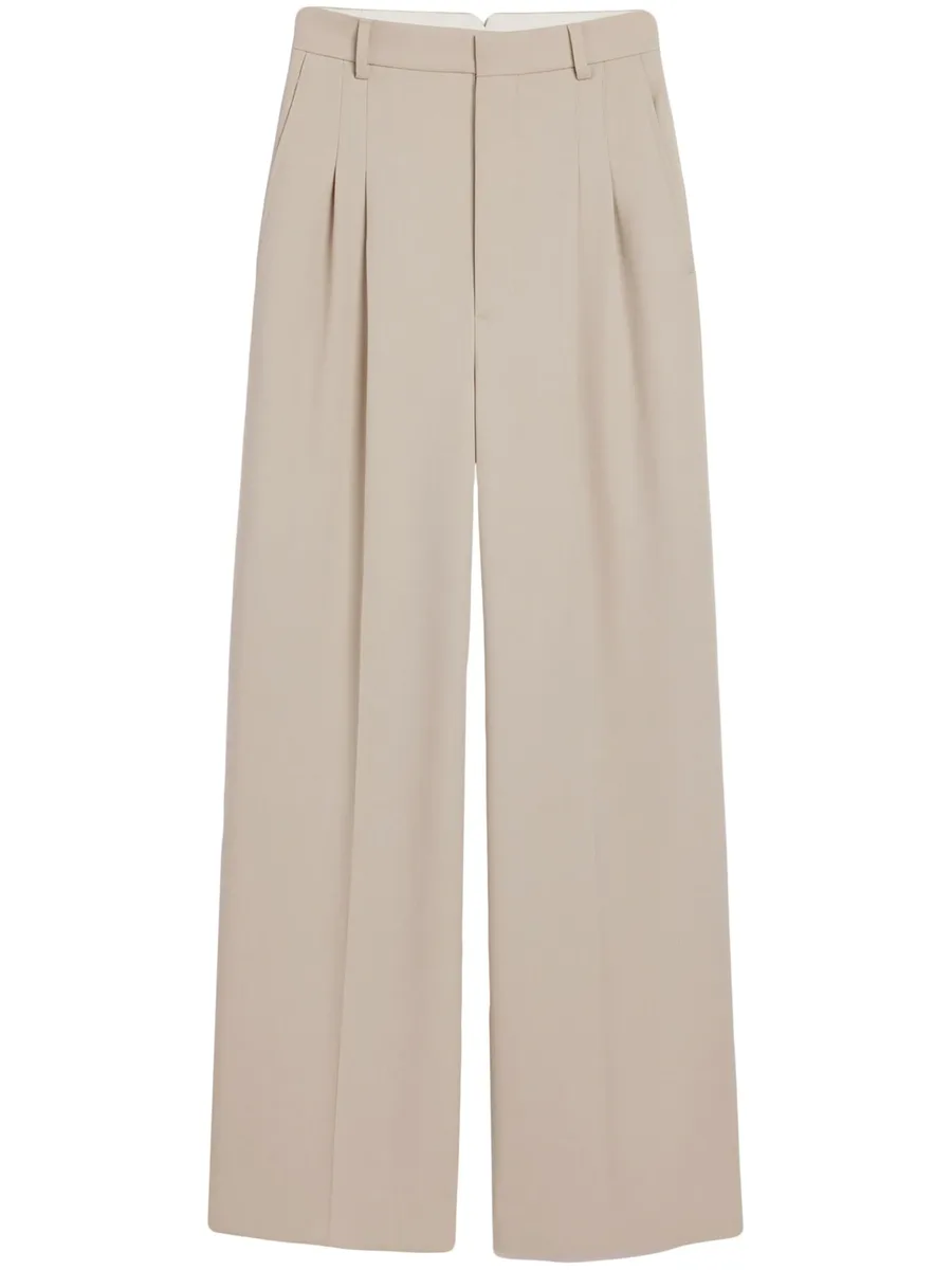 wide-leg tailored wool trousers 2