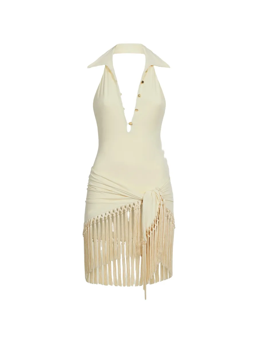 Grand Tropicana fringed-detail swimsuit 2