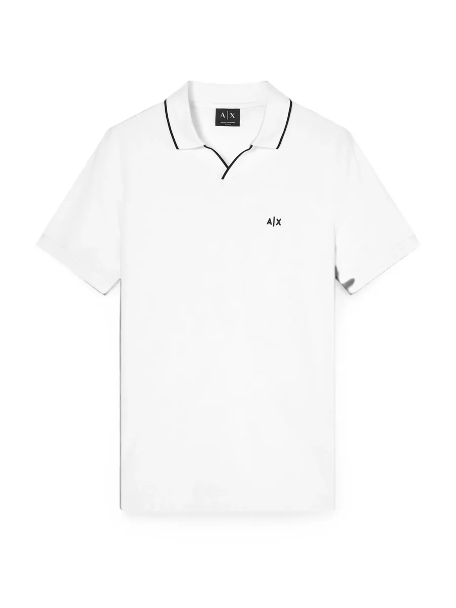 logo-embroidered polo shirt 4
