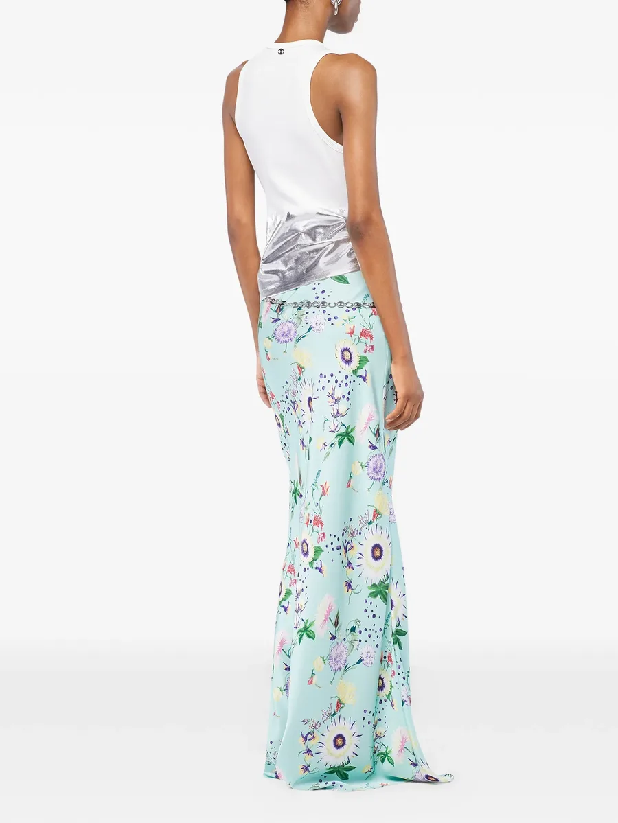 юбка с цветочным принтом 6