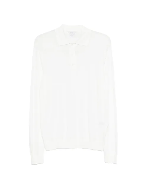 long-sleeve polo shirt