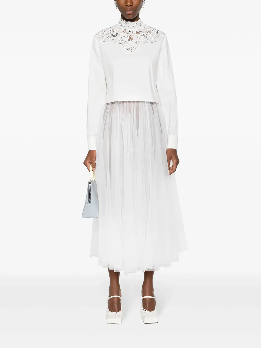 sheer tulle maxi skirt 4