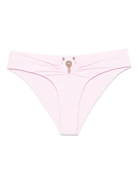 ruched orbit bikini bottoms