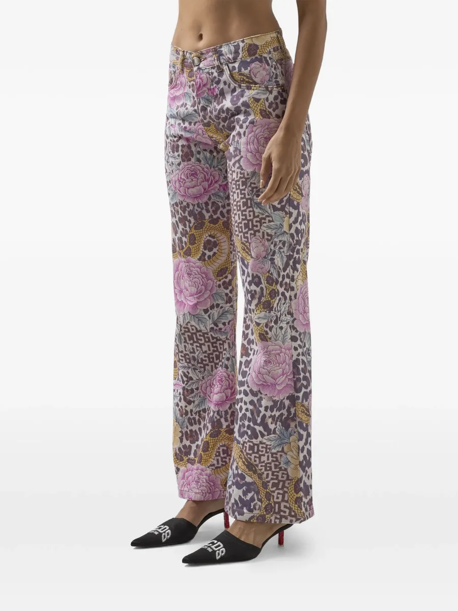floral-print trousers 8