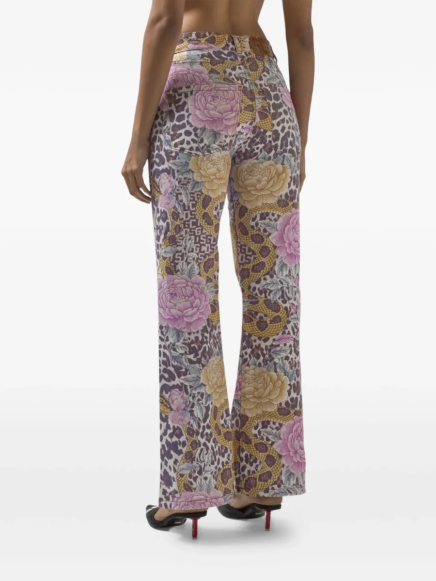 floral-print trousers 10