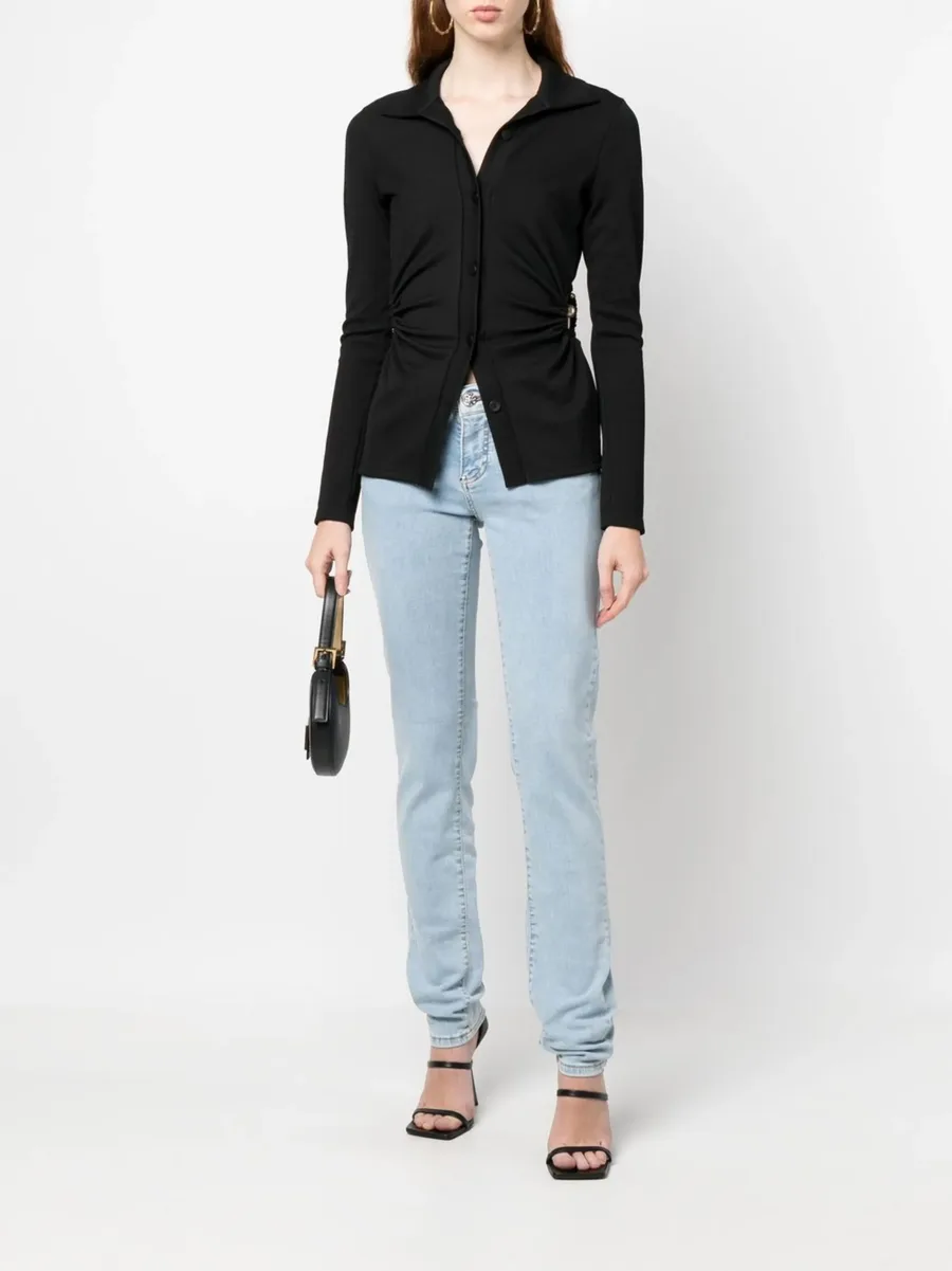 light-wash slim-cut jeans 3