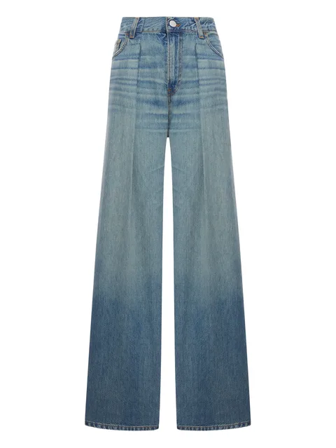 Candy pleated jeans