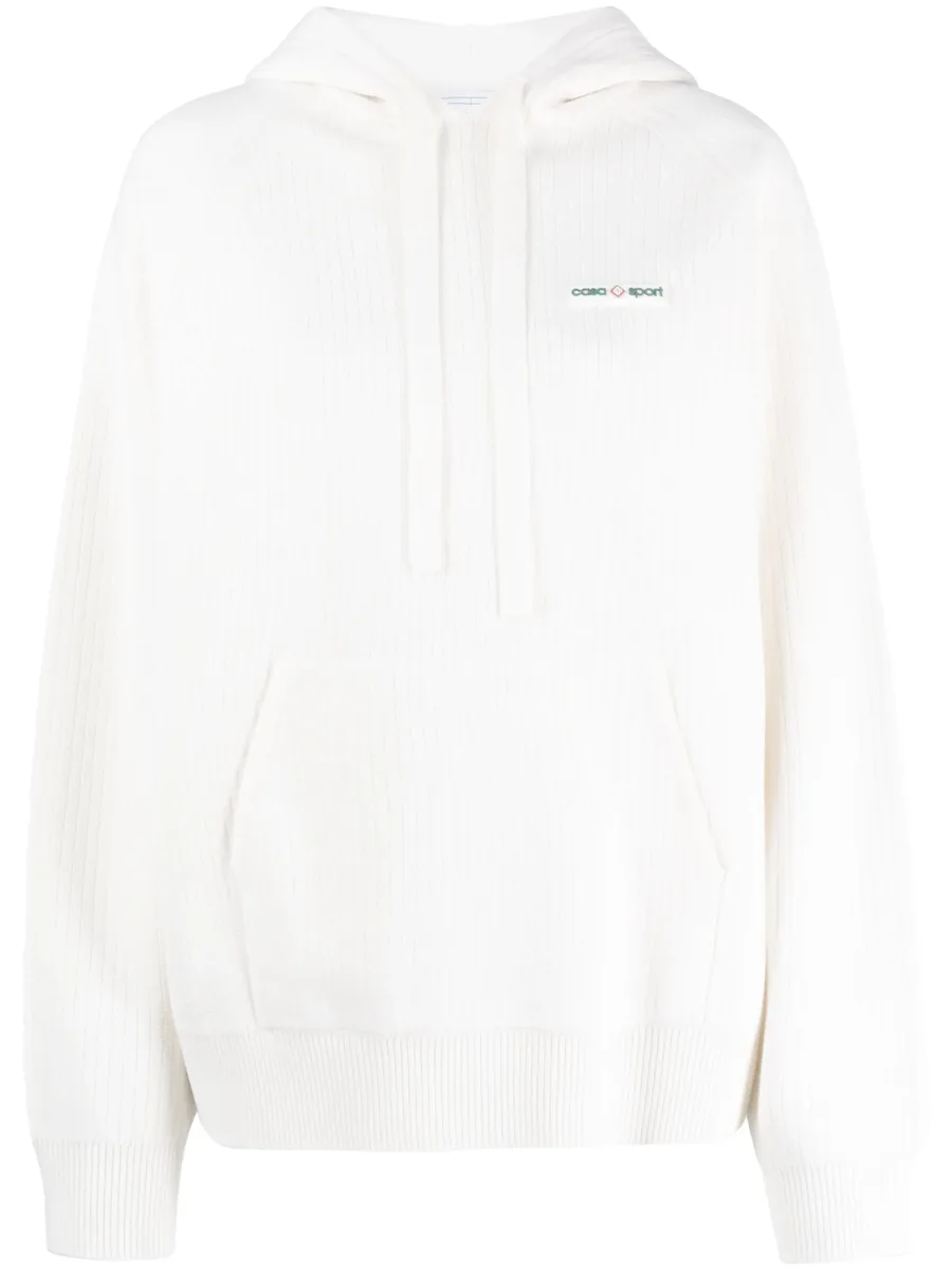 Casa Sport ribbed hoodie 2