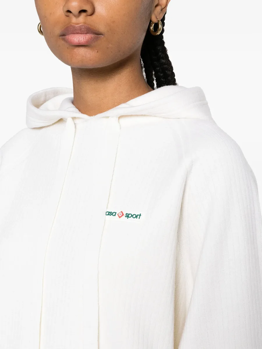 Casa Sport ribbed hoodie 9