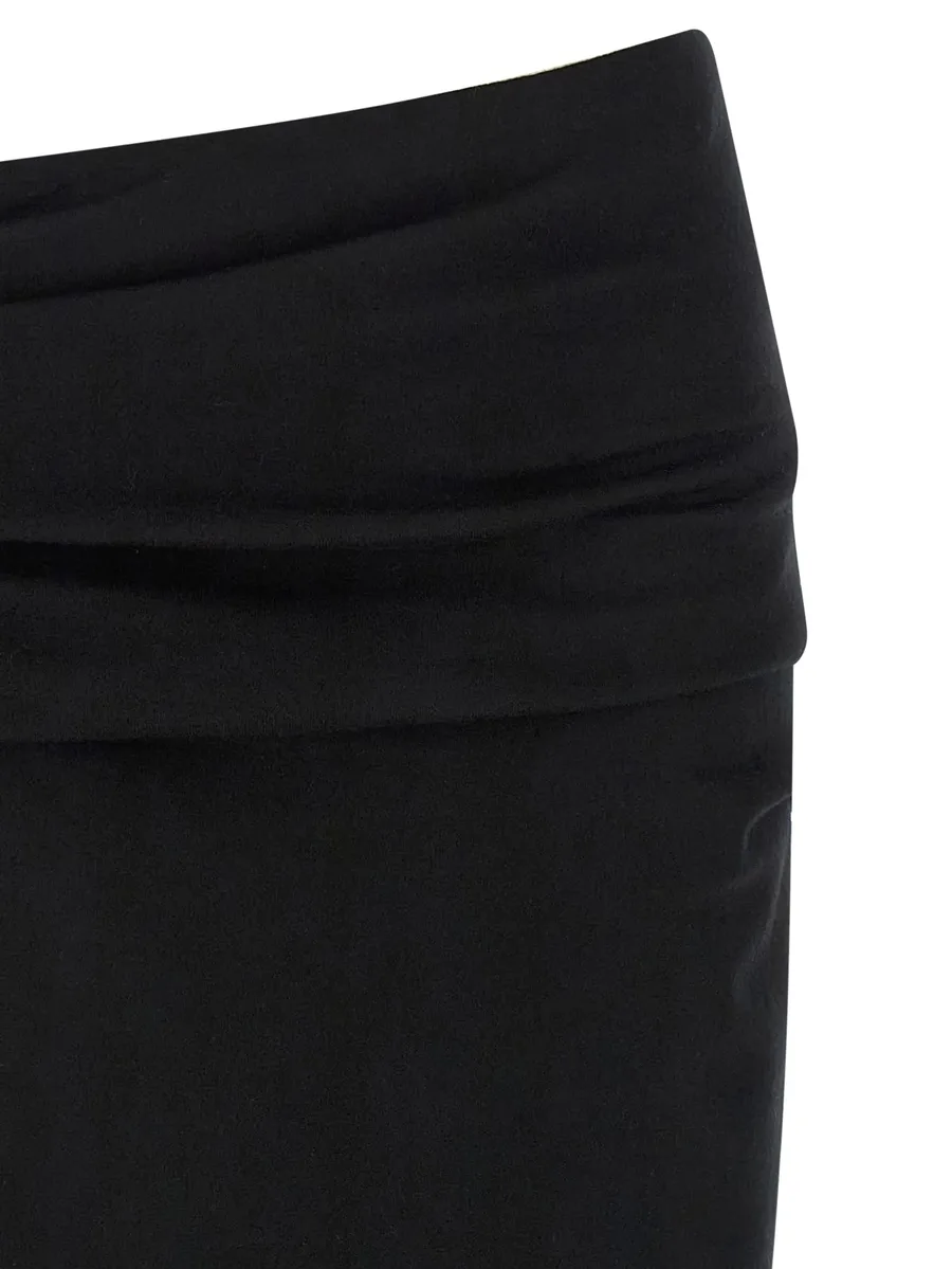 юбка миди с драпировкой 6