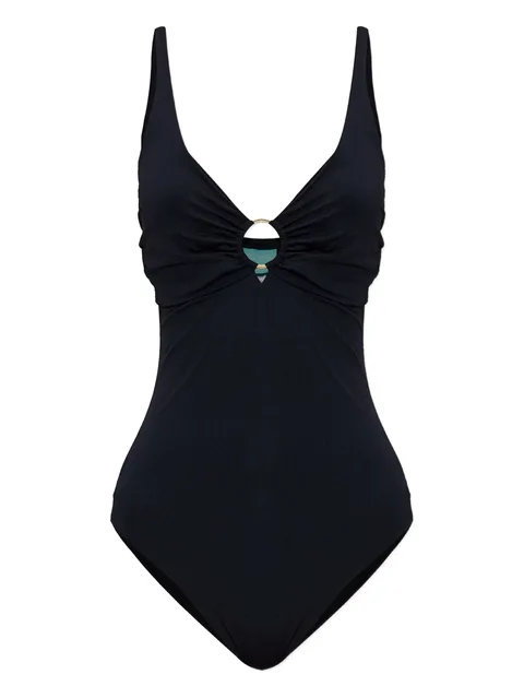 ring-detail swimsuit