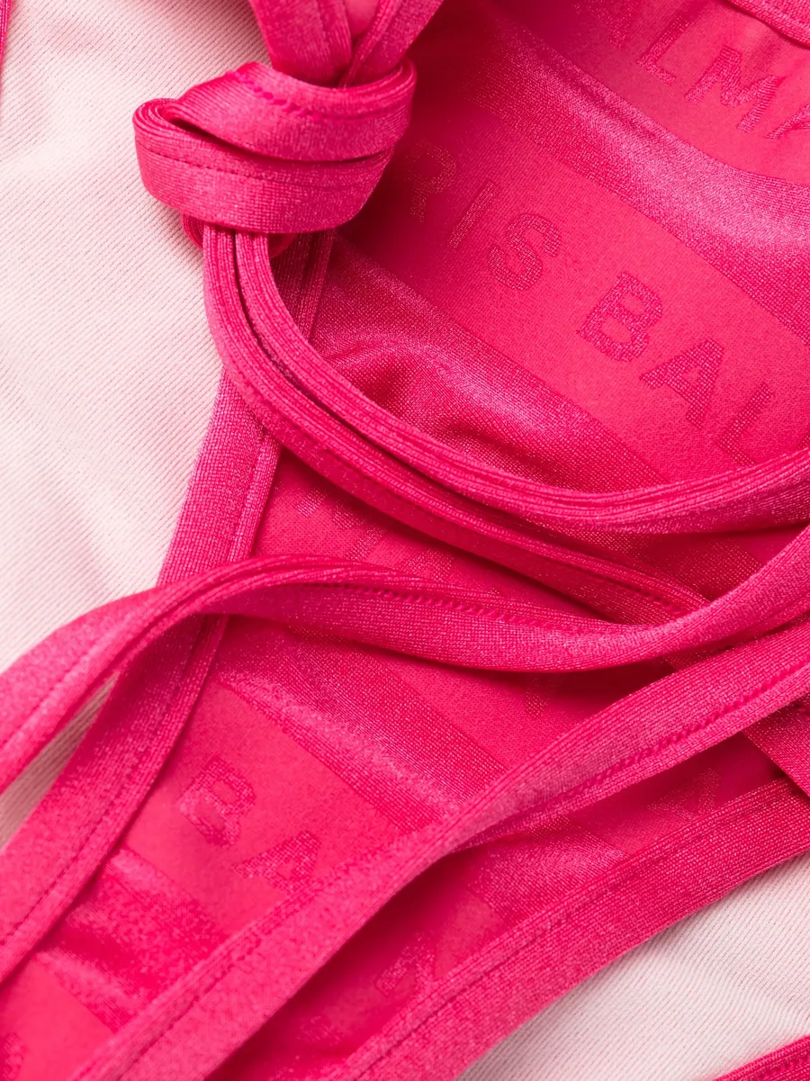 logo-print triangle-cup bikini 7