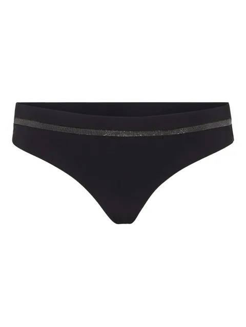 Monili chain-embellished bikini briefs