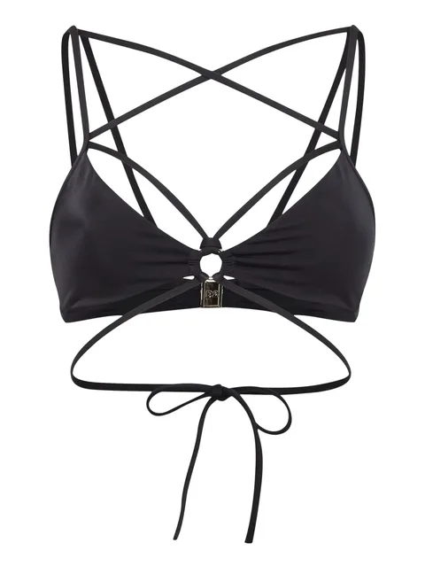 Bondage multi-strap bikini top