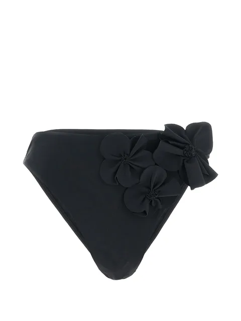 Reina floral-appliqué bikini bottom
