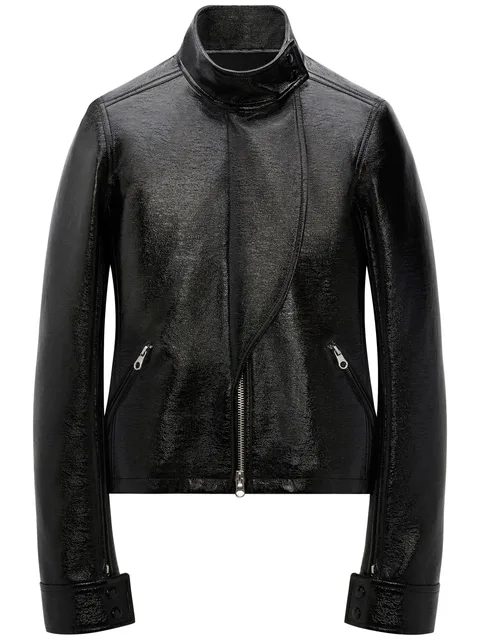 Motorcycle vinyl jacket