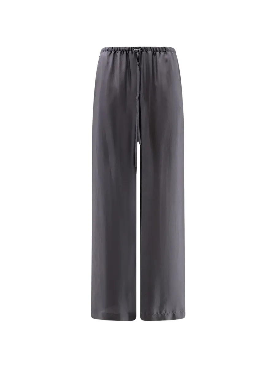 брюки с кулиской и эластичным поясом 2