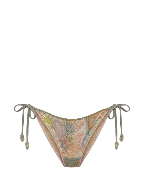 Nahual floral-print bikini bottoms