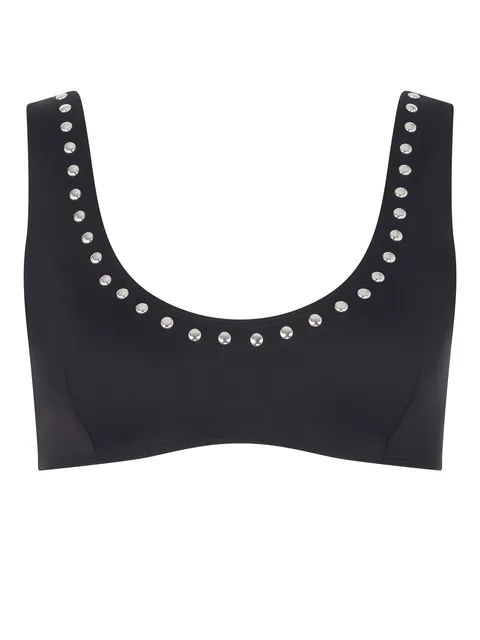 studded bikini top
