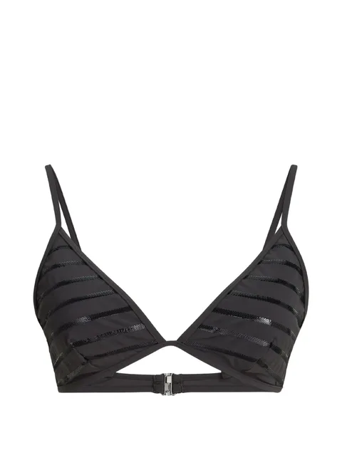 stripes Monili bikini top