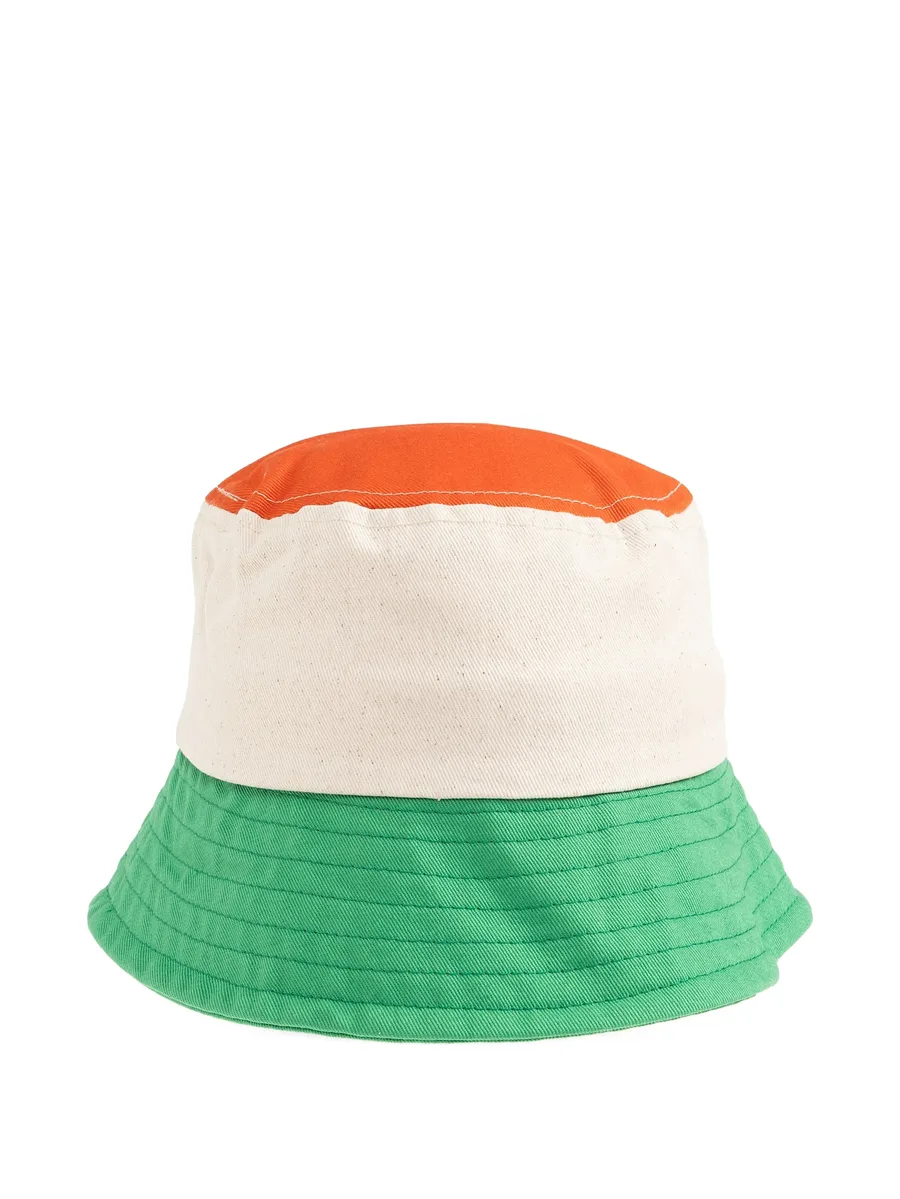 Friends In a Pickle colour-block graphic-print bucket hat 4