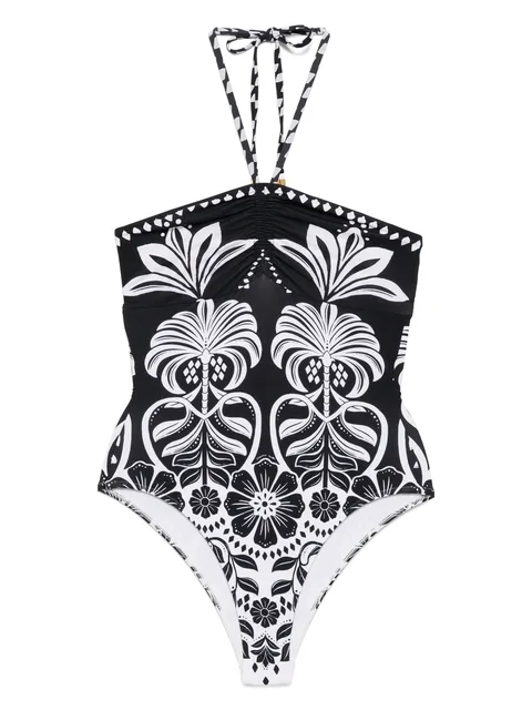 купальник с леопардовым принтом