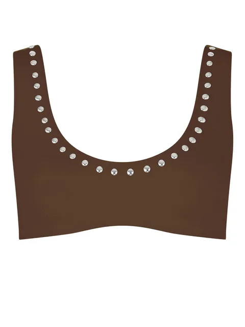 studded bikini top